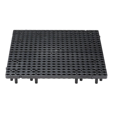 Panduit Quick-Build Grid Tile, 1' X 1', 8 per Pa QB-TILE-GRY